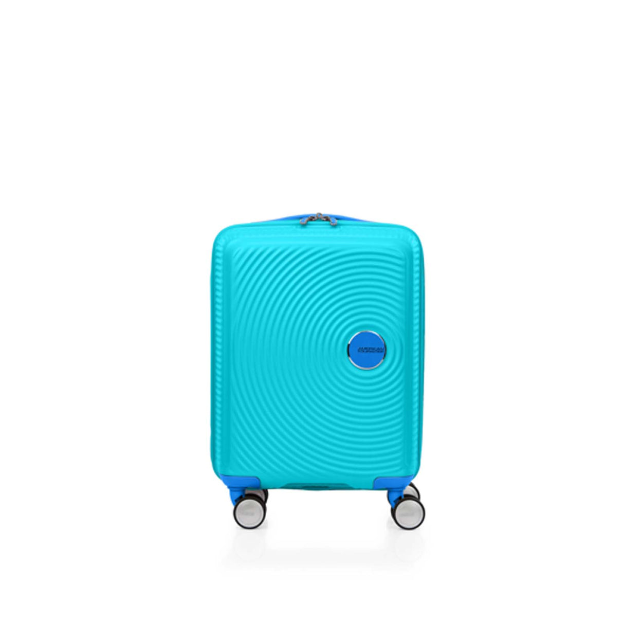 American-Tourister-Little-Curio-47cm-Carry-On-Suitcase-ASR-Teal-Blue-Front