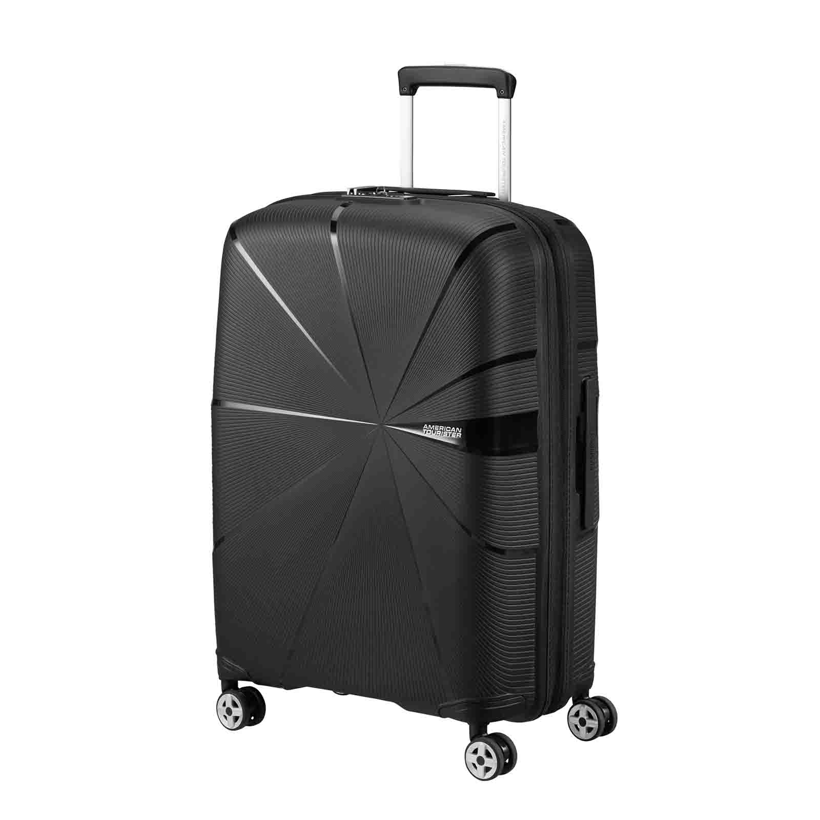American-Tourister-Starvibe-67cm-Suitcase-Black-Angle