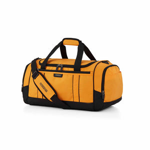 American-Tourister-X-Bags-55cm-Carry-On-Duffel-Bag-Mustard-Black
