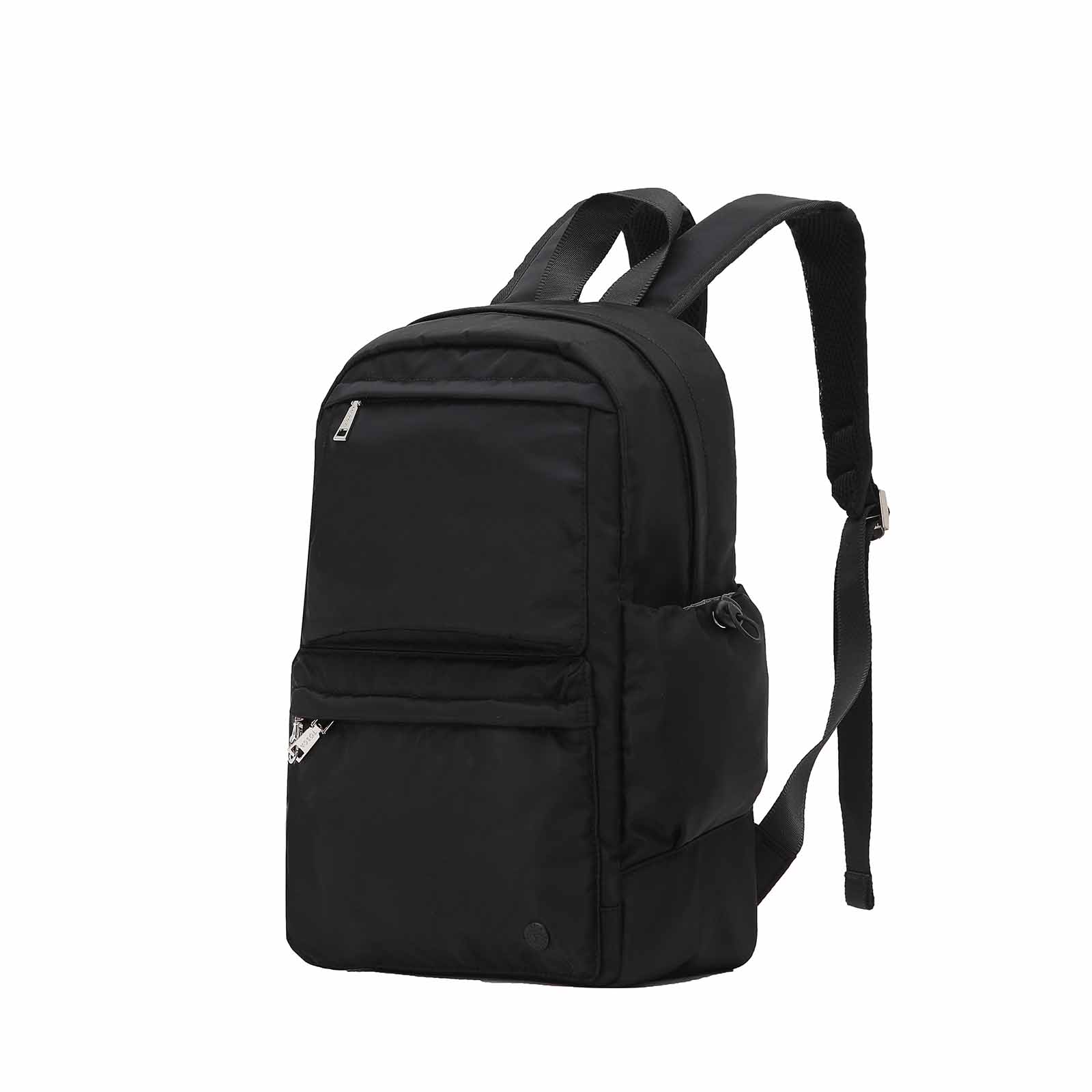 Anti-Theft-Backpack-Black-Front