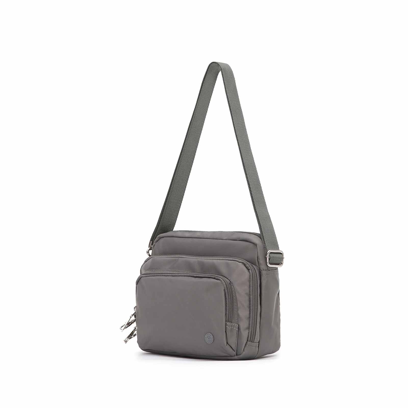 Anti-Theft-Shoulder-Bag-Layer-Khaki-Front