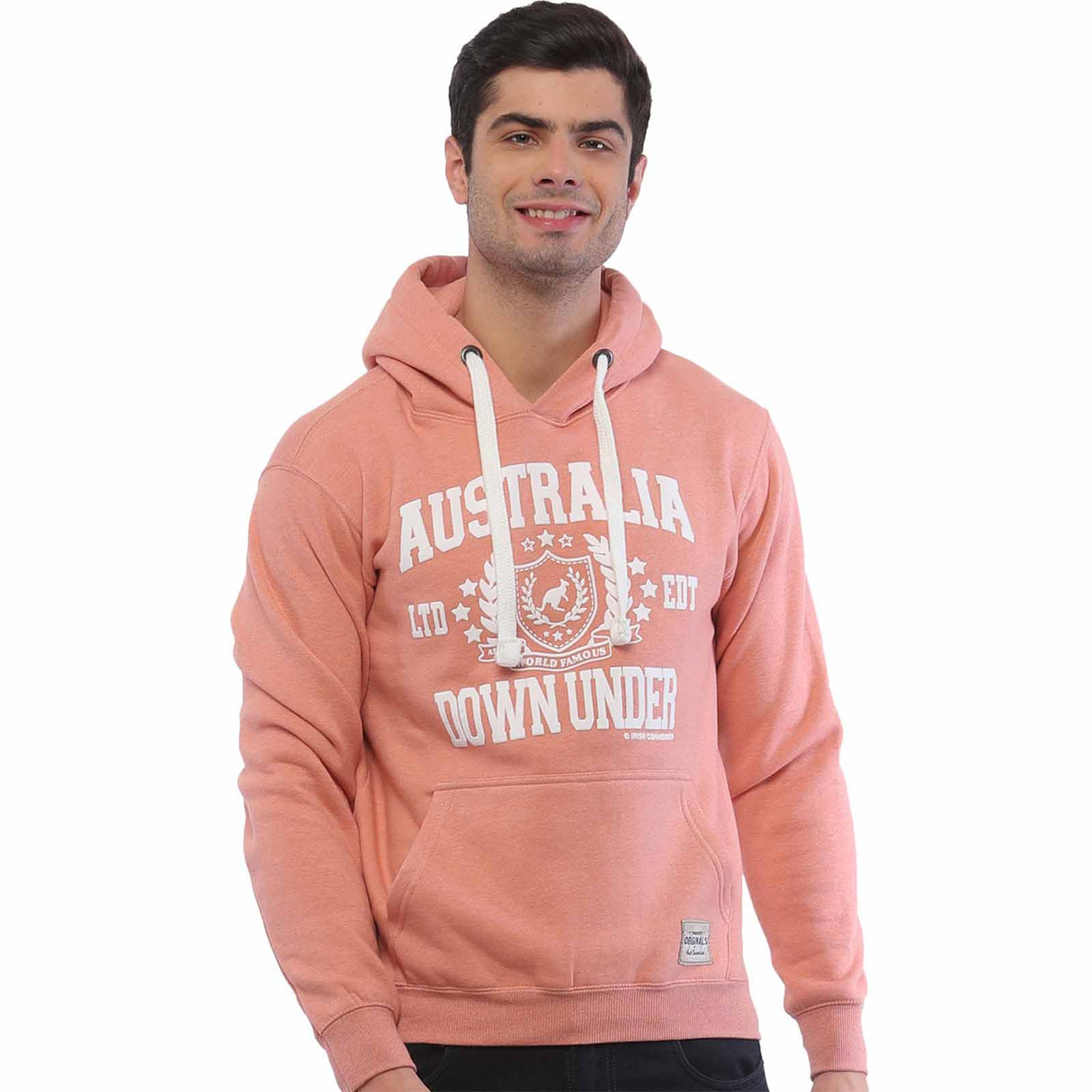 Australia-Crest-Unisex-Hoodie-Nude