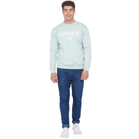 Australia-Down-Under-Logo-Unisex-Sweat-Pistachio-Front-1