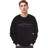 Australia Down Under Sweatshirt Black XX-Large