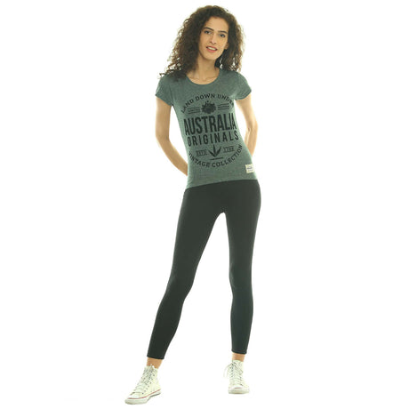 Australia-Originals-Ladyfit-T-Shirt-Green-Front-1