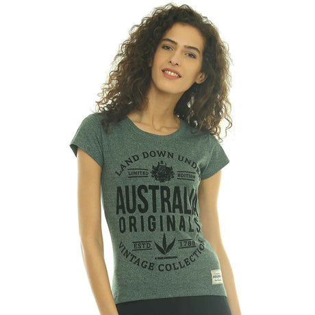 Australia-Originals-Ladyfit-T-Shirt-Green