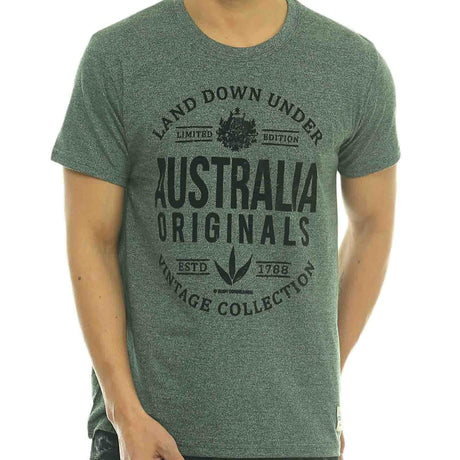 Australia-Originals-T-Shirt-Green-Front