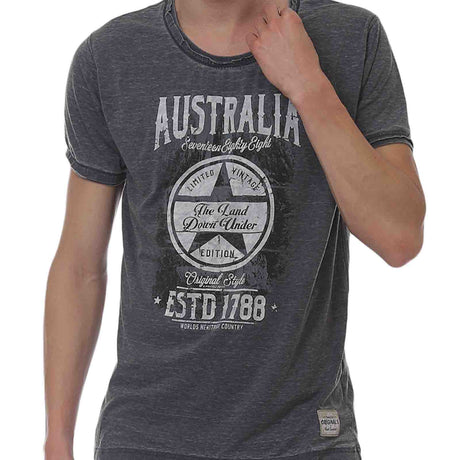 Australia-Photo-Star-T-Shirt-Black-Front