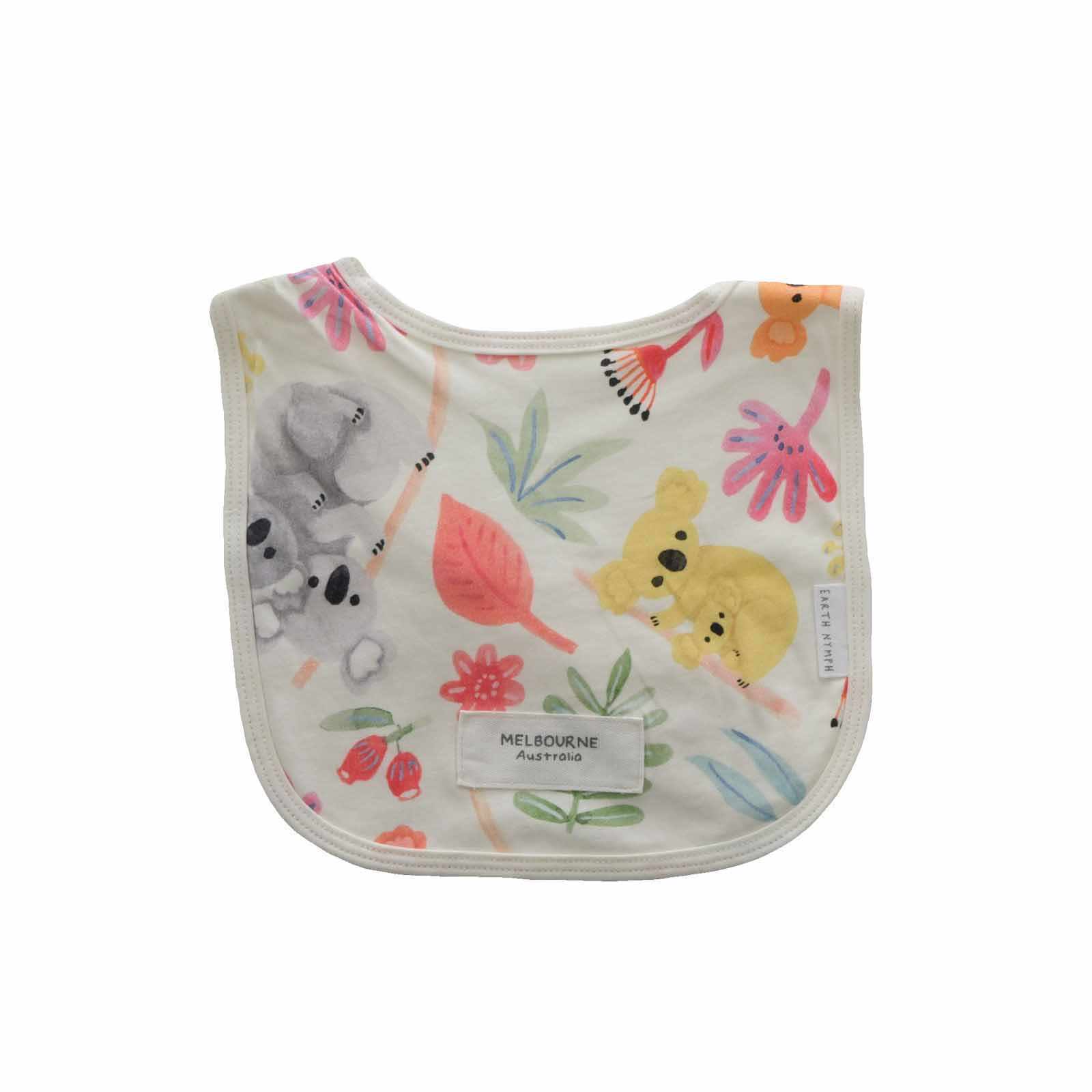 Baby-Bib-Down-Under-Icons-White