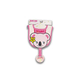 Baby-Bib-Koala-Face-Pink