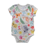 Baby-Girls-Romper-Down-Under-Icons-White