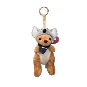 Bag-Charm-Kangaroo-With-Koala-Hat