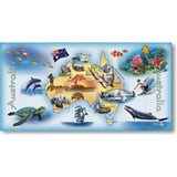 Beach-Towel-Aus-Icons-Map