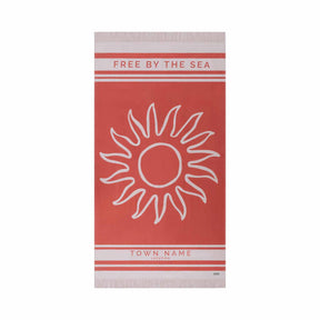 Beach-Towel-Sundown-Coral