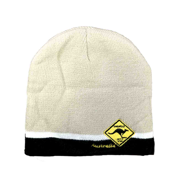 Beanie-Skull-Kangaroo-Road-Sign