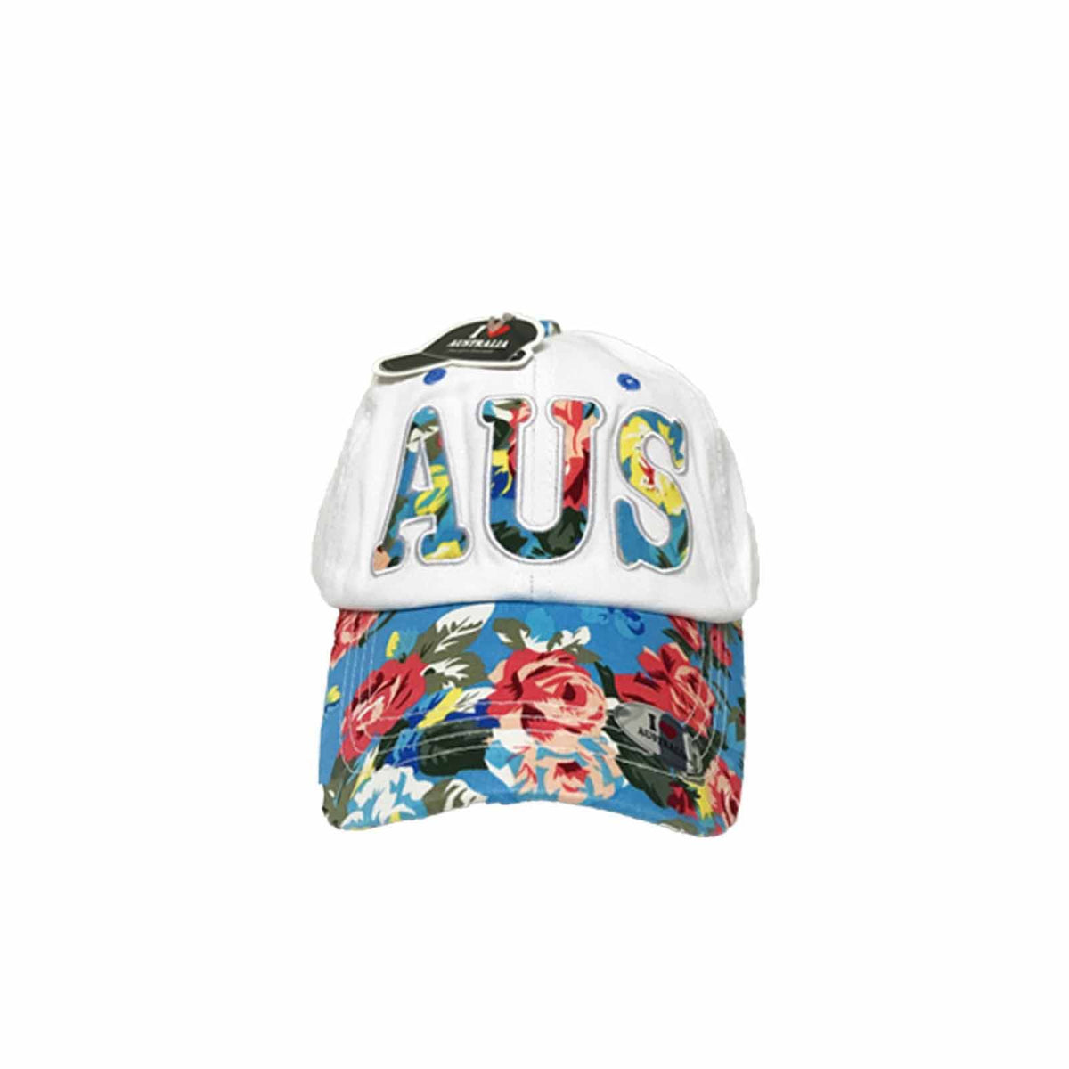 Cap AUS Floral Peak – travellershop.com.au
