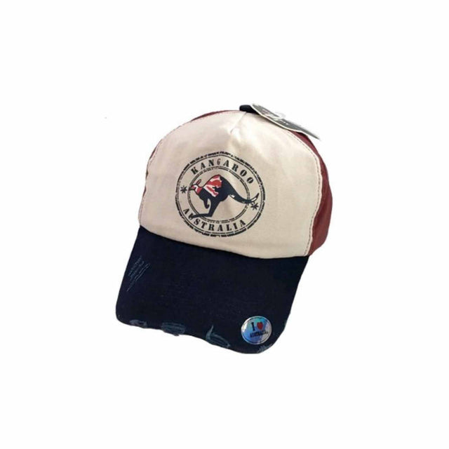 Cap-Flying-Kangaroo-Australia-Red