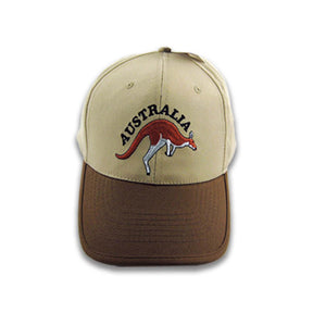 Cap-Flying-Kangaroo-Cream