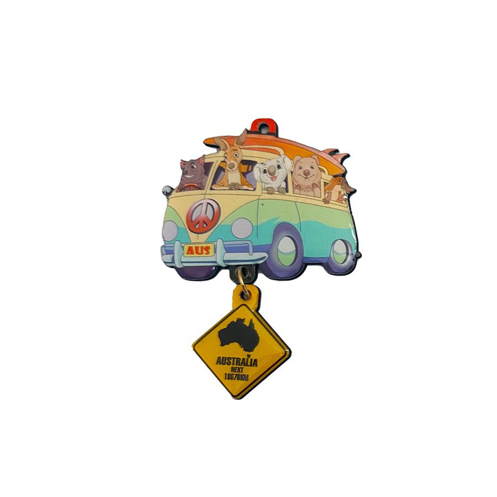 Christmas-Ornament-Kombi-Road-Sign