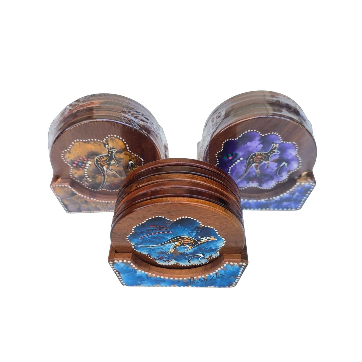 Coaster-Set-Round-Painted_3