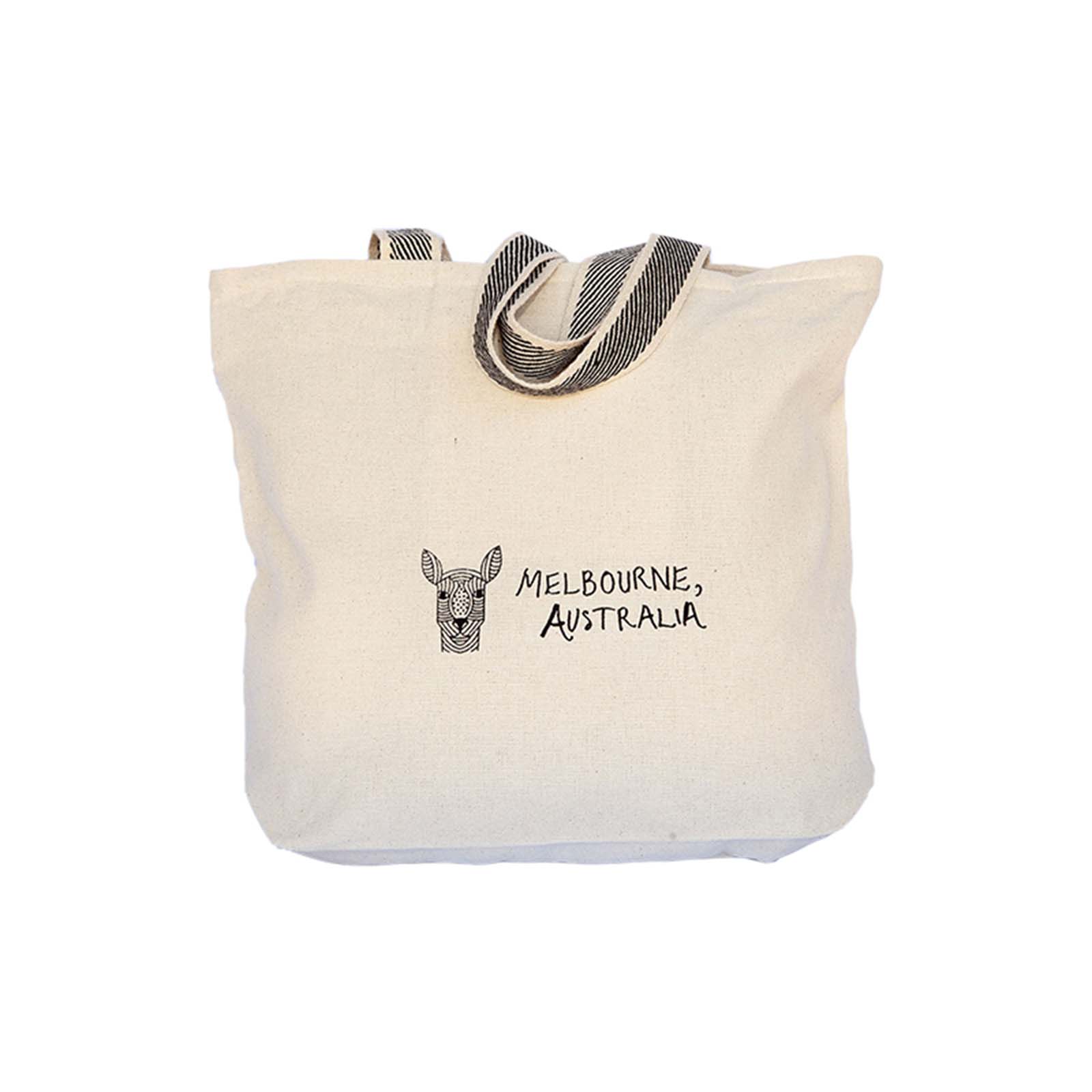 Cotton-Canvas-Tote-Bag-Melbourne-Coloured-43x38cm-Back