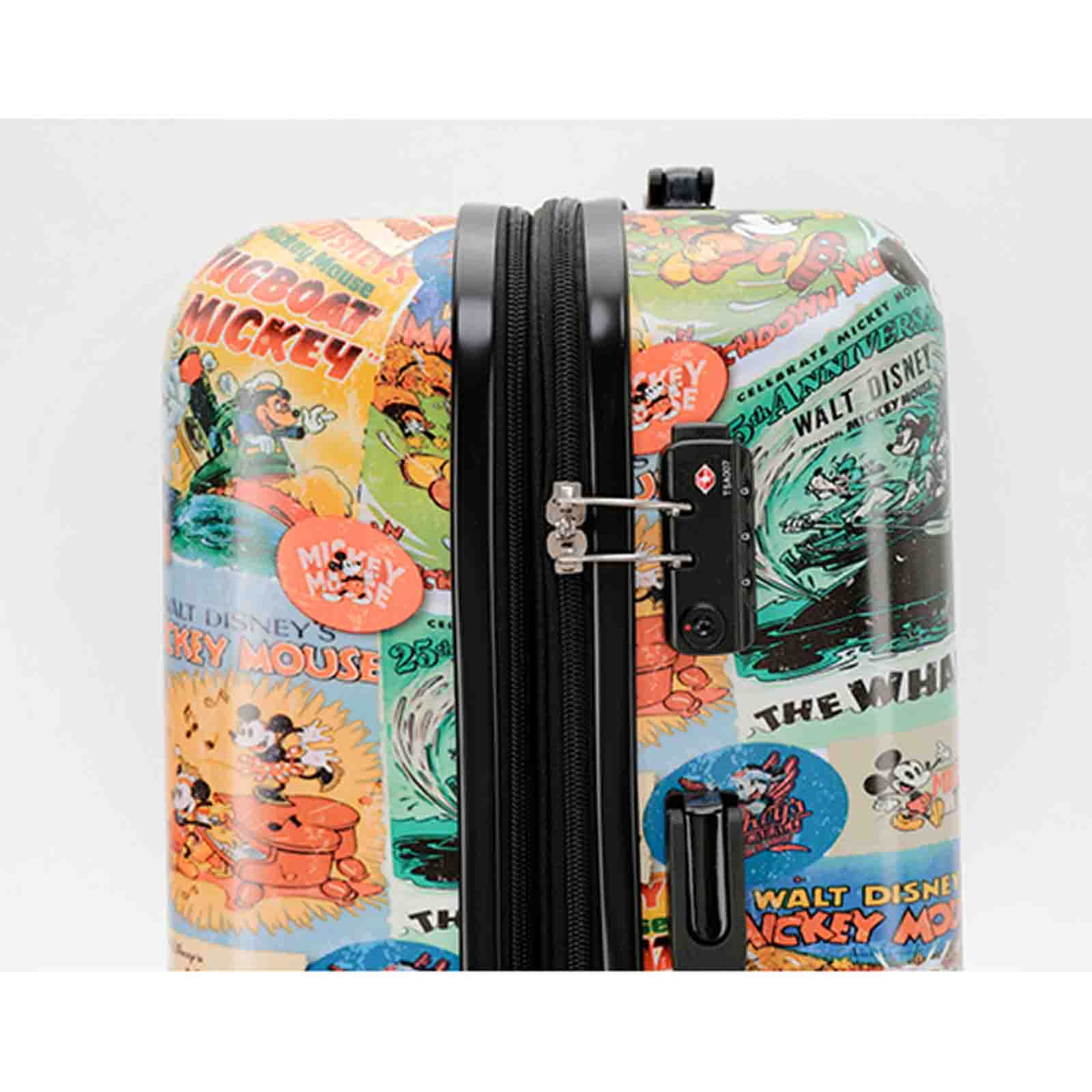 Disney Mickey Comic 20 Inch Carry-On Suitcase
