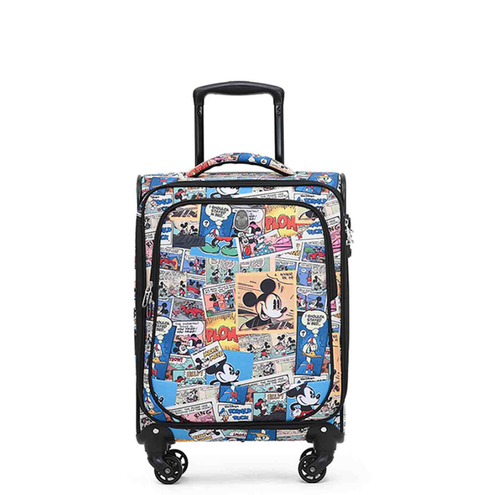 Disney-Comic-Soft-Small-Carry-On-Suitcase-Front