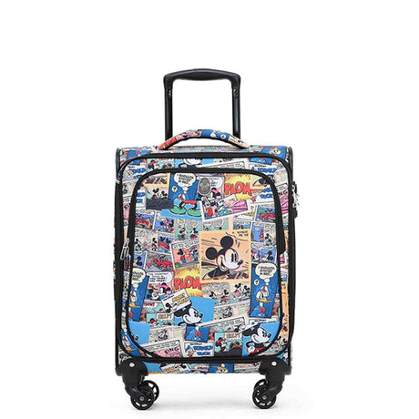 Disney-Comic-Soft-Small-Carry-On-Suitcase-Front