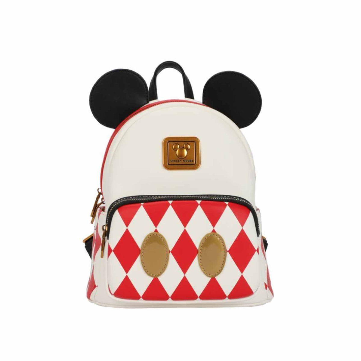 Disney Mickey Deluxe Ears Backpack White – travellershop.com.au