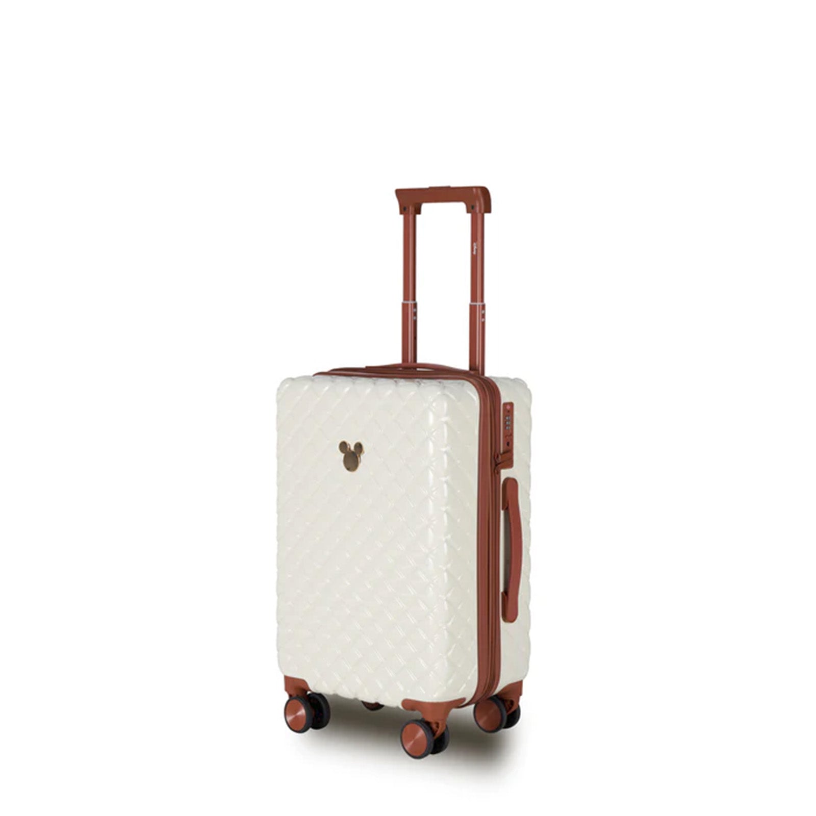 Disney-Mickey-Fashion-54cm-Carry-On-Suitcase-Ivory-Angle
