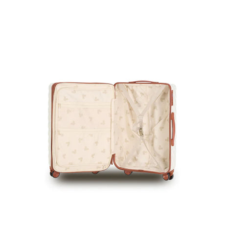 Disney-Mickey-Fashion-54cm-Carry-On-Suitcase-Ivory-Open