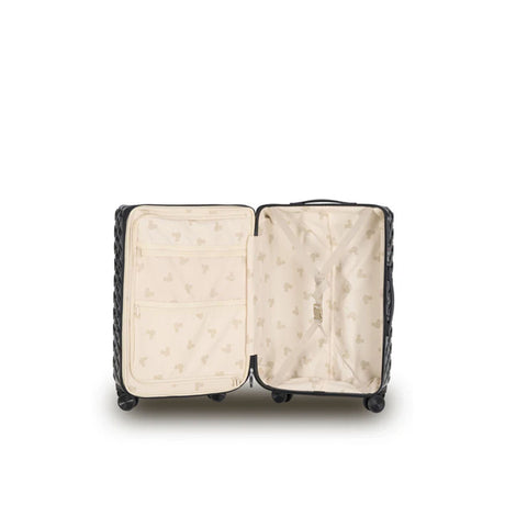 Disney-Mickey-Fashion-76cm-Large-Suitcase-Black-Open