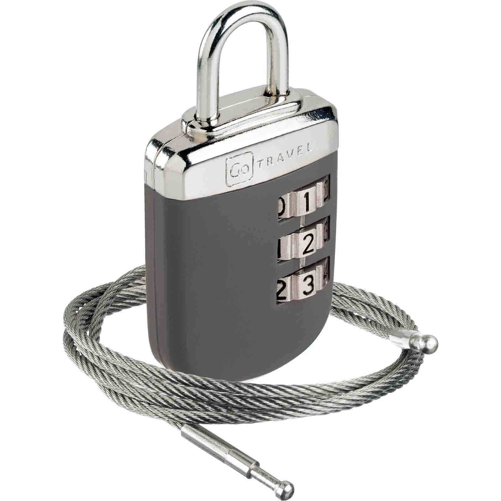Go-Travel-Link-Cable-Combi-Padlock-Angle
