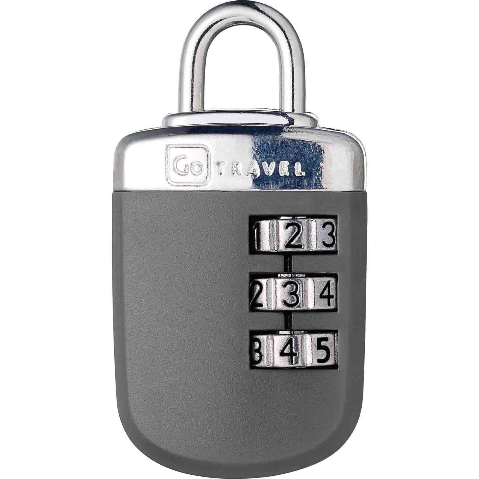 Go-Travel-Link-Cable-Combi-Padlock-Front