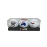 Golf-Balls-3-Piece-Pack-Kangaroo-Koala-Map