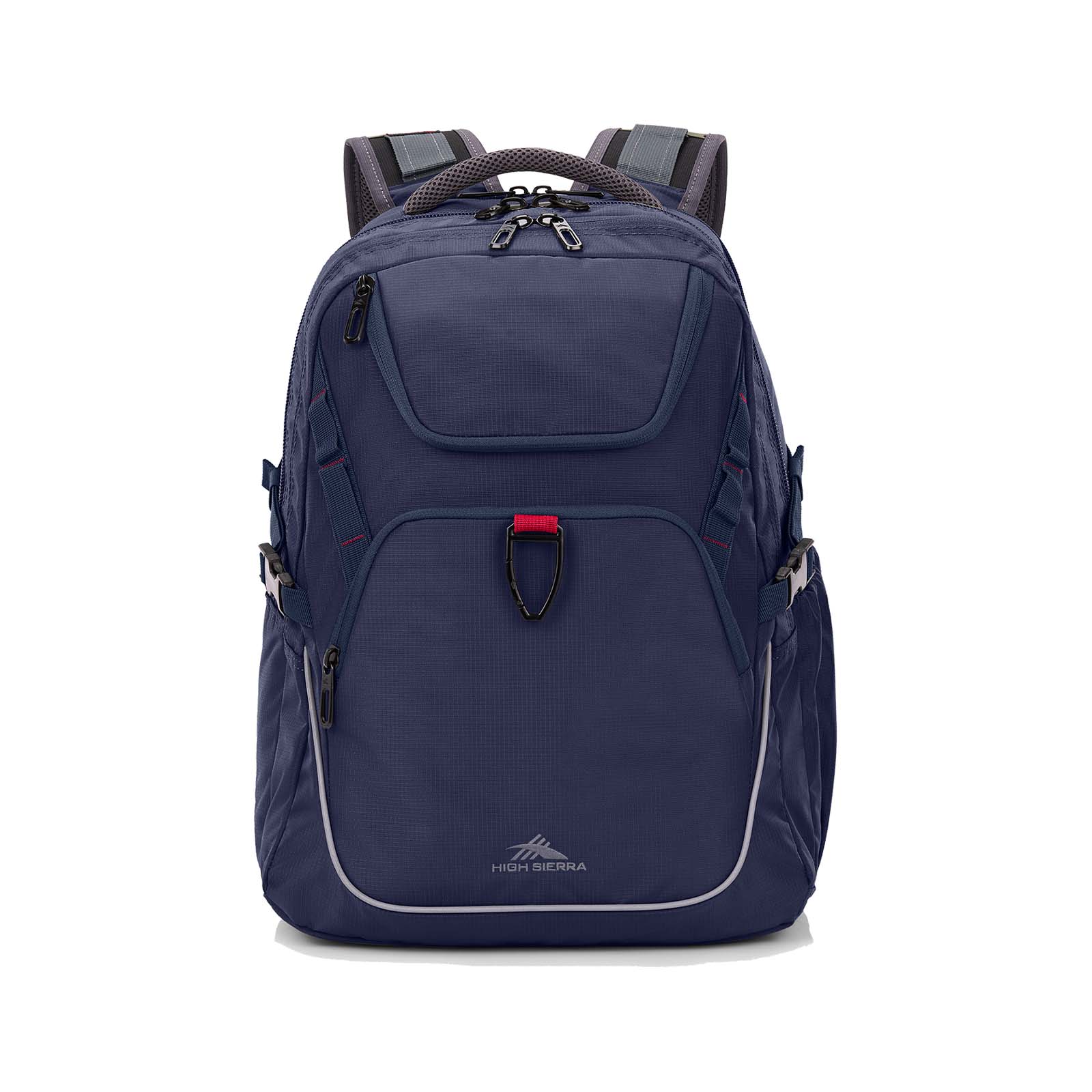 High-Sierra-Access-4-Eco-16-Inch-Laptop-Backpack-Navy-Front