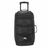 High-Sierra-Boxed-55cm-Carry-On-Wheeled-Duffel-Black-Front
