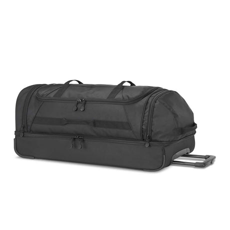 High-Sierra-Boxed-81cm-Wheeled-Duffel-Black-Side