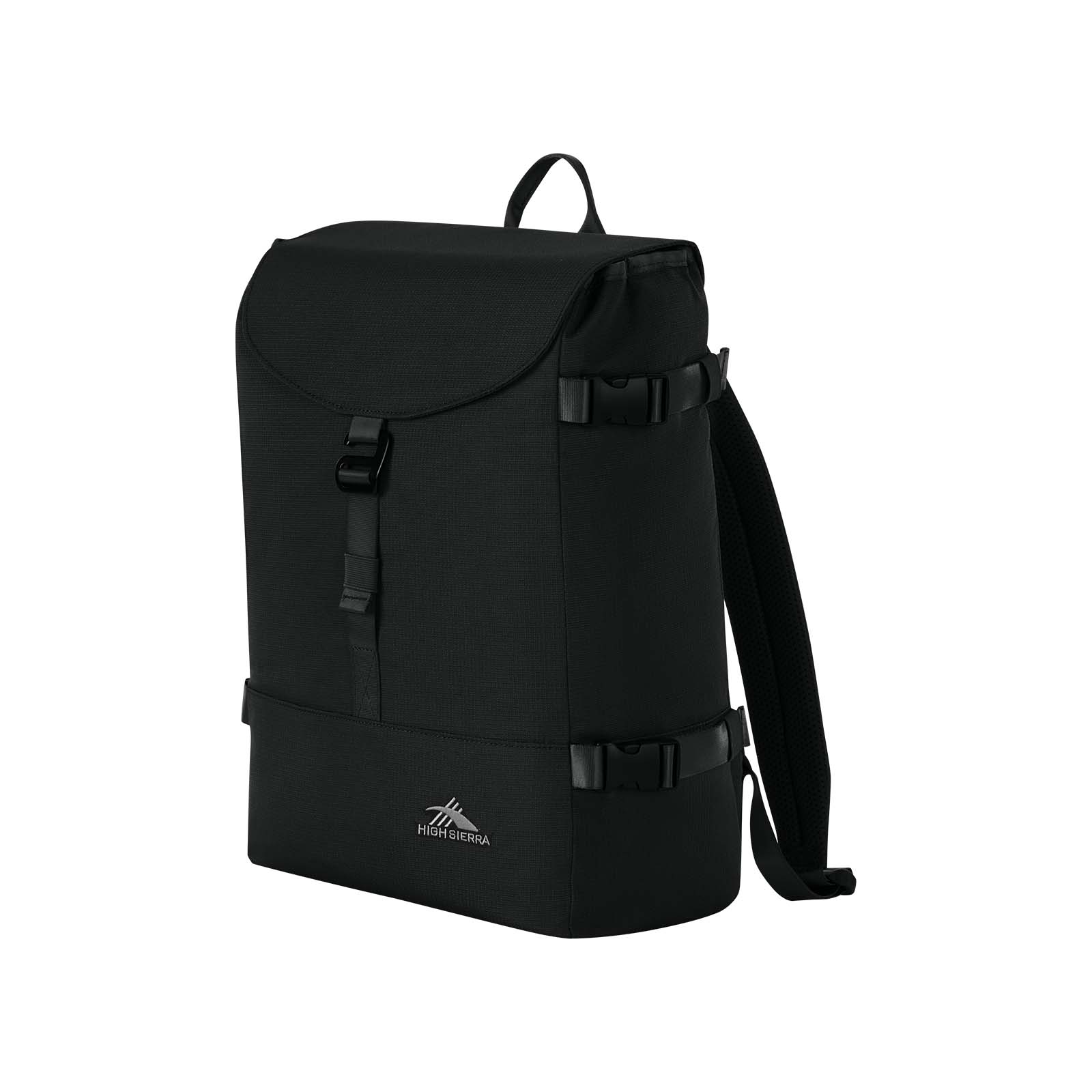 High-Sierra-Camille-15-Inch-Laptop-Backpack-Black-Front-Angle