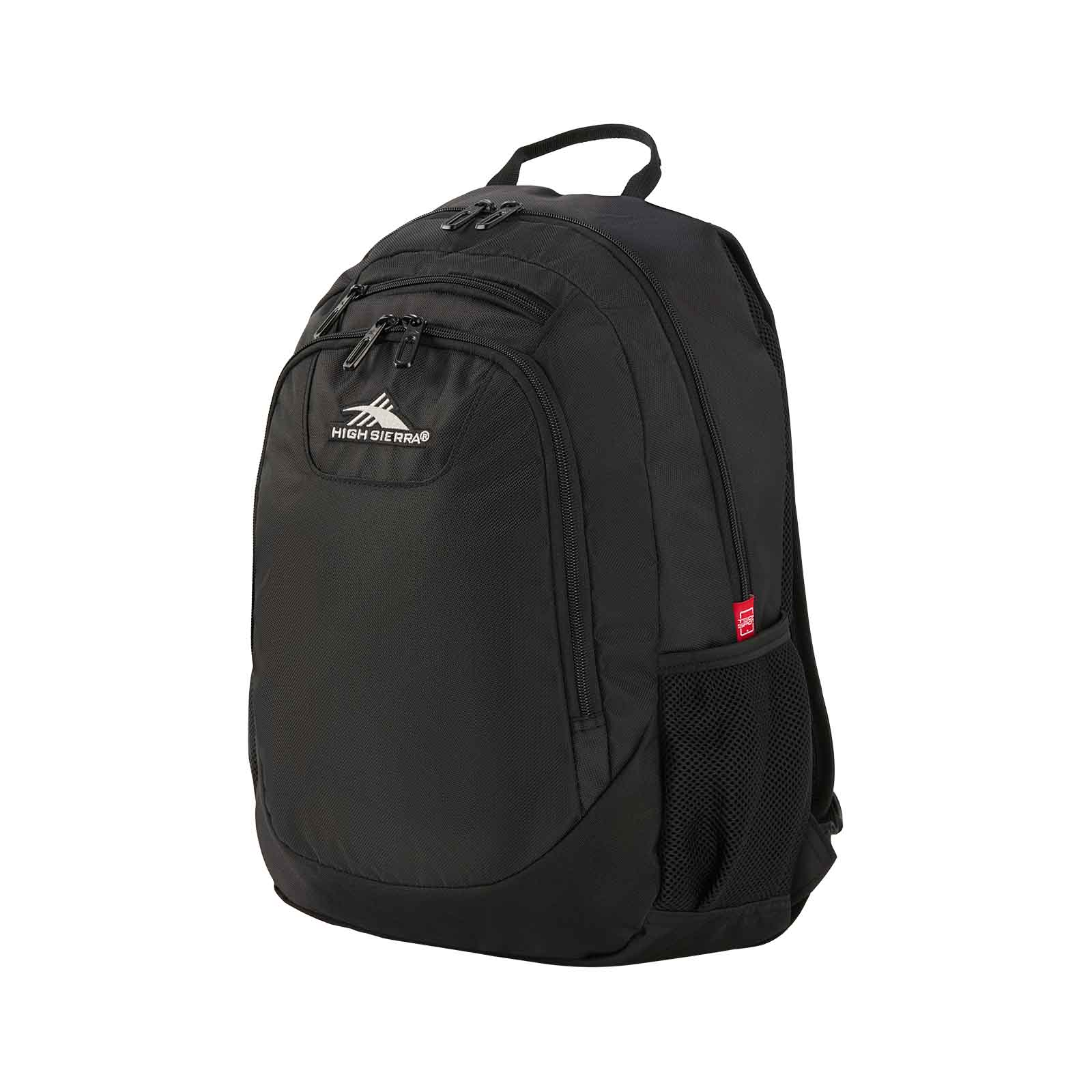 High-Sierra-College-15-Inch-Laptop-Backpack-Black-Front-Angle