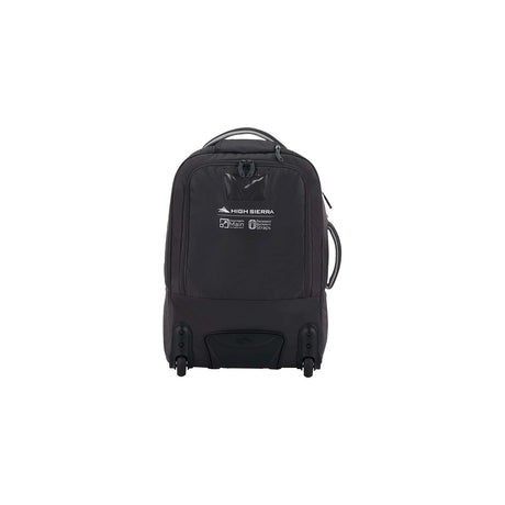High-Sierra-Composite-V4-56cm-Carry-On-Wheeled-Duffel-Silver-Metal-Grey-Back