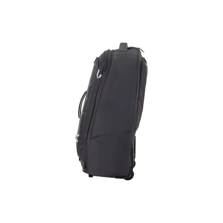 High-Sierra-Composite-V4-76cm-Wheeled-Duffel-Black-Red-Silver-Metal-Grey-Side