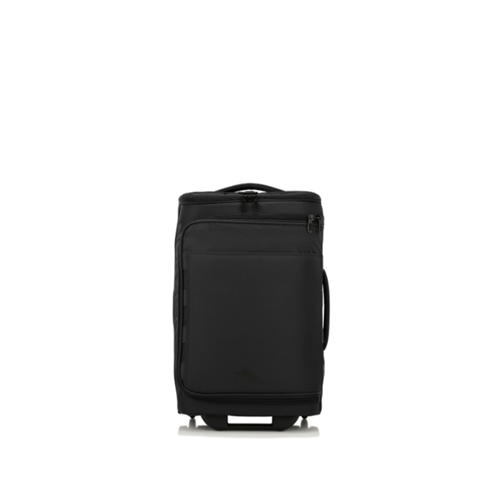 High-Sierra-Cross-Season-Pro-55cm-Wheeled-Duffel-Black-Front