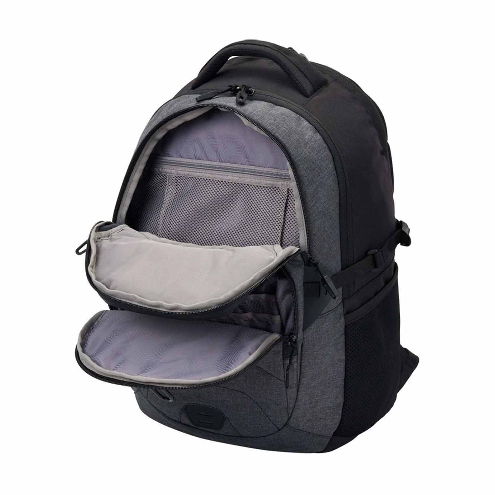 High-Sierra-Jarvis-2-17-Inch-Laptop-Backpack-Dark-Grey-Front-Interior