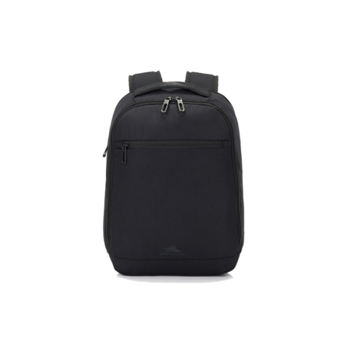 High-Sierra-Mini-Business-Backpack-Black-Front