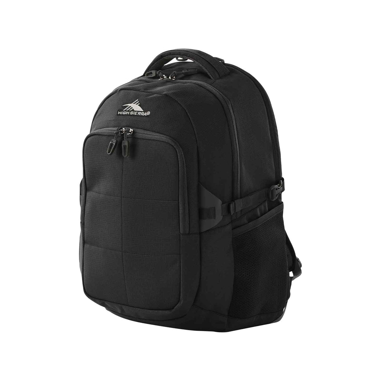High-Sierra-Trooper-17-Inch-Laptop-Backpack-Black-Front-Angle