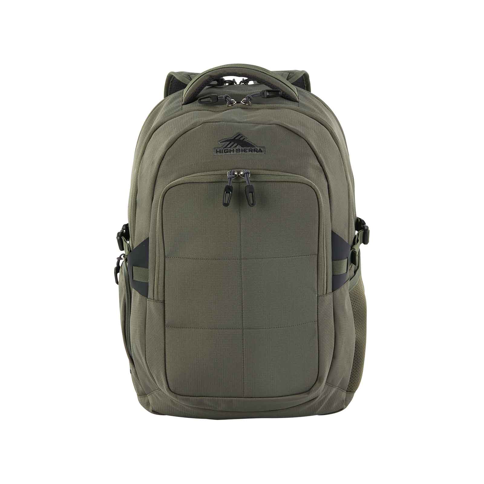 High-Sierra-Trooper-17-Inch-Laptop-Backpack-Khaki-Front
