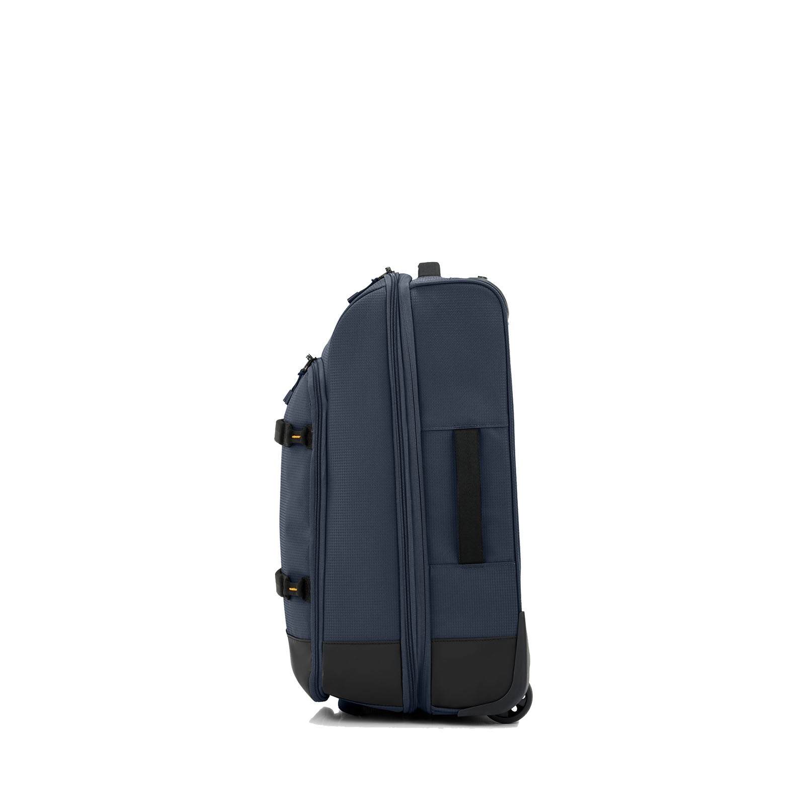 High-Sierra-Ultimate-Access-4-Dlx-55cm-Wheeled-Duffel-Marine-LeftSide