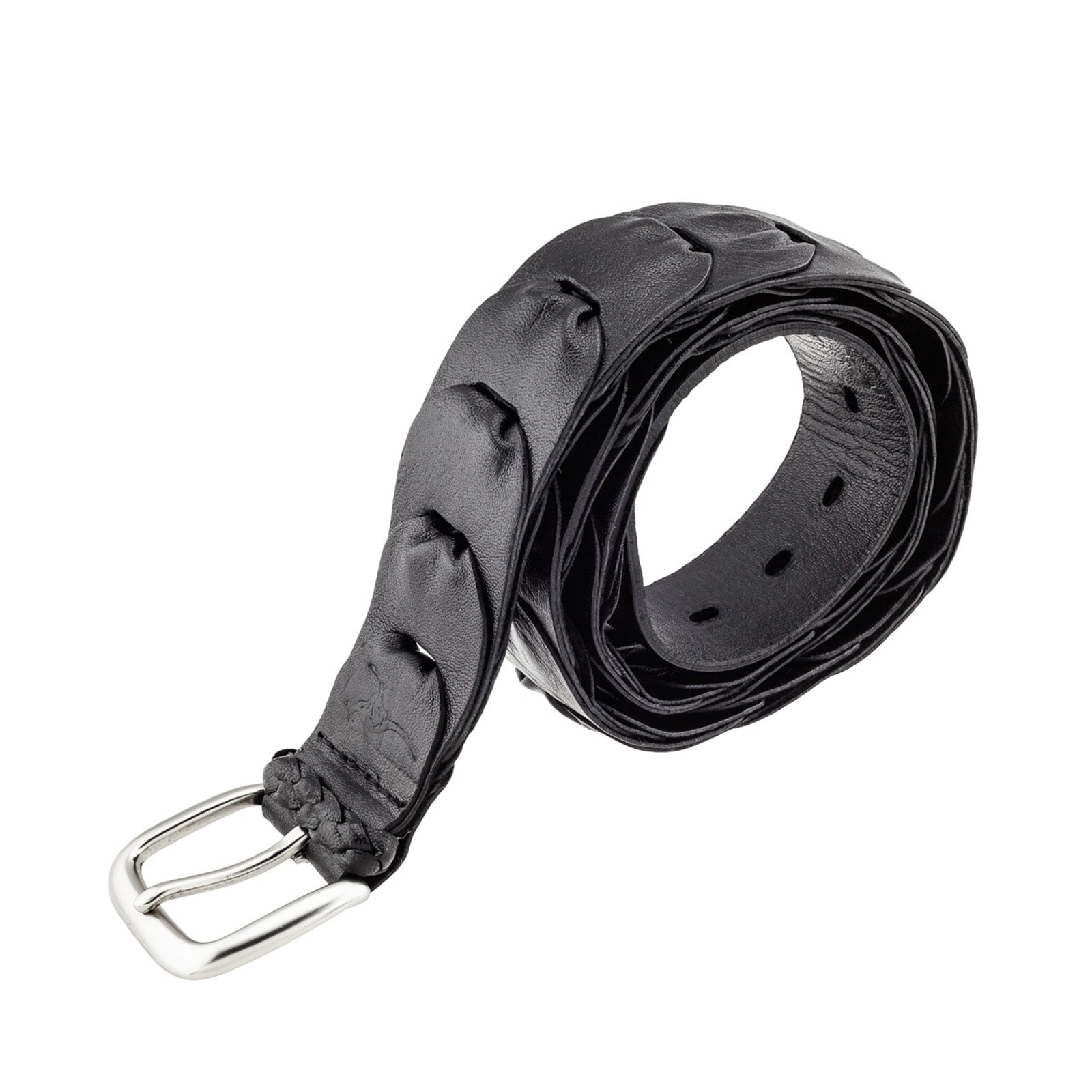 Kangaroo-Leather-Belt-Broken-Hill-Black