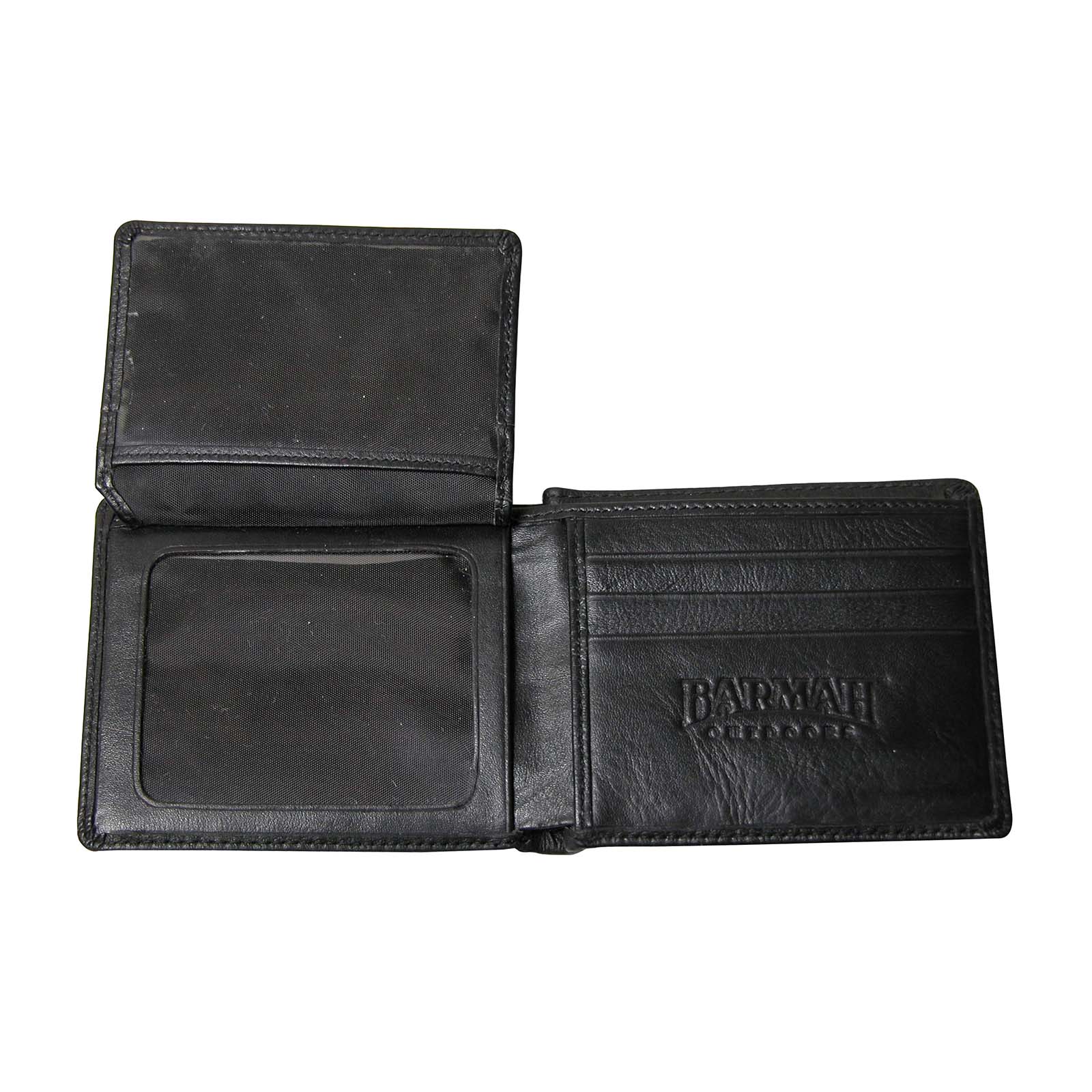 Kangaroo-Leather-Wallet-Single-Fold-Black-Inside